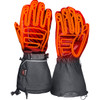 Gerbing Heated Clothing #GER-AFGV-7V-M-S - 7 V Atlas Ultra-Flex Battery Heated Gloves - Black - Small