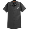 Honda Apparel #NP21S-M3024-XL - Honda Work Shirt - Charcoal - XL