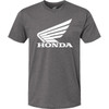 Honda Apparel #NP21S-M3016-S - Honda Wing T-Shirt - Heather/White - Small