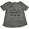 Lethal Threat #LA20613XL - Women's Sinwheels T-Shirt - Gray - XL