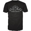 Lethal Threat #LT20732M - Pistol Packing Gorilla T-Shirt - Black - Medium