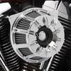 10-Gauge Air Cleaner - Big Twin - Chrome