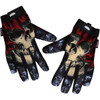 Lethal Threat #GL15016L - Reaper Gloves - Black/White - Large