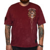 Lethal Threat #VV40179L - Vintage Velocity Eye for an Eye T-Shirt - Red - Large