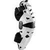 Mobius #1020109 - X8H Hybrid Knee Support - White/Black - 2XS/XS