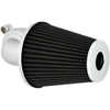 Arlen Ness #81-034 - Monster Sucker® Air Cleaner Kit - Chrome