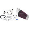K & N #57-1125P - Aircharger® Intake System with Mandrel-Bent Aluminum Intake Tube Kit - Bright Chrome