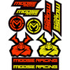 Moose Offroad - S2 Decal - Moose Racing - Yellow/Orange