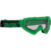 Moose Offroad - Qualifier Goggle - Agroid - Green - Clear Lens