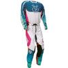 Moose Offroad - Sahara Jersey - Teal/Orange/Pink - 3XL