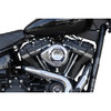 S&S Cycle #170-0435C - Mini Teardrop Stealth Air Cleaner Kit - Chrome