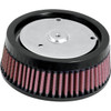 K & N #HD-0818 - Replacement High-Flow Air Filter - Softail/Touring/Screamin' Eagle Stage 1