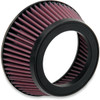 LA Choppers #LA-XXXFSM - Replacement Air Filter - Red - LA Choppers/Affliction Air Cleaners - Big Twin