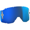 Scott #218814-282 - Hustle/Primal/Split Lens - Electric Blue Chrome AFC Works