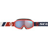 Scott #278597-1228349 - Primal Goggle - Red/Blue - Blue Chrome Works Lens