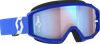 Scott #2785971006349 - Primal Goggle - Blue/White - Blue Chrome Works Lens