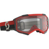 Scott #274514-1018113 - Fury Goggle - Red/Black - Clear Works Lens