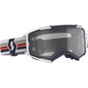 Scott #274514-1006113 - Fury Goggle - Blue/White - Clear Works Lens