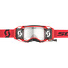 Scott #421474-1018113 - Prospect 2.0 WFS Goggle - Roll-Off - Red/Black - Clear Works Lens