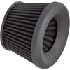 Arlen Ness #81-208 - Replacement Velocity 65°/90° Air Filter - Black