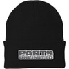 Throttle Threads #PSU30H90BKOR - Parts Unlimited Beanie - Fleece - Black