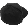 Throttle Threads #PSU24H12BKOR - Parts Unlimited Flat Bill Hat - Black