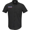 Throttle Threads #PSU37ST26BK4X - Parts Unlimited Vented Shop Shirt - Black - 4XL