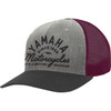 Yamaha Apparel #NP21A-H3247 - Yamaha Wool Hat - Gray/Maroon