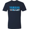 Yamaha Apparel #NP21S-M3114-2X - Yamaha Racing Camo T-Shirt - Blue - 2XL