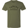 Yamaha Apparel #NP21S-M1800-M - Yamaha Proven Off-Road T-Shirt - Olive Green - Medium