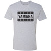 Yamaha Apparel #NP21S-M1966-2X - Yamaha Retro T-Shirt - Gray/Black - 2XL