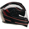 Z1R - Warrant Helmet - Amplify - Black/Red - Medium