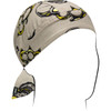 ZAN Headgear #Z211 - Flydanna® Head Wrap - Greige Spiked Brass Knuckles