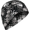 ZAN Headgear #WHLL424 - SportFlex® Beanie - Allover Skull