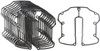 Cometic #C10179 - Upper Rocker Gasket M8 .020" Rc 10pk Oe#25700372
