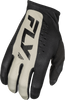 Fly Racing #378-7102X - Lite Gloves Black/Grey 2x