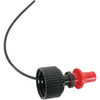 Tuff JUG #RRS - Replacement Spill-Proof Spout - Tuff Jug Container - Black/Red