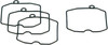 James Gaskets #27577-92 - Gasket Oring Float Bowl Keihin Carbs Late 5/Pk 27577-92