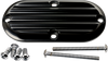 Inspection Cover - Black - Finned