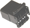 Namz Custom Cycle #NA-174931-2 - Amp 8-Wire Cap Housing Multilock Hd# 73108-96bk