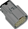 Namz Custom Cycle #NM-33472-0802 - Mlx 8-Pin Fem Conn Grey Main Hrnss Hd72469-07gy Xl/Fx/Flh
