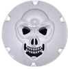 Skull Derby Cover - Chrome - 6 Hole