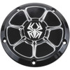 Rekluse #RMS-0515003 - Derby Cover - Gloss Black - Big Twin