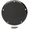 Drag Specialties - Derby Cover - Gloss Black - 5 Hole - '15-'25 Harley-Davidson