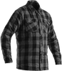 Rst #102115GRY2-42 - Kevlar Lumberjack Ce Shirt Grey Check Textile Md