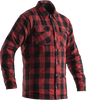 Rst #102115RED-48 - Kevlar Lumberjack Ce Shirt Red Check Textile 2xl
