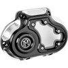 Performance Machine (PM) #0177-2081M-BM - Transmission Side Cover - Vision - Contrast Cut™ - M8 Softail