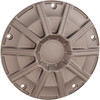 Arlen Ness #700-007 - 10-Gauge Derby Cover - Titanium - Touring/Trike