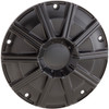 Arlen Ness #700-000 - 10-Gauge Derby Cover - Black - Touring/Trike