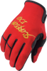 Scorpion Exo #G46-018 - Air-Stretch Gloves Grind Red/Gold 3x